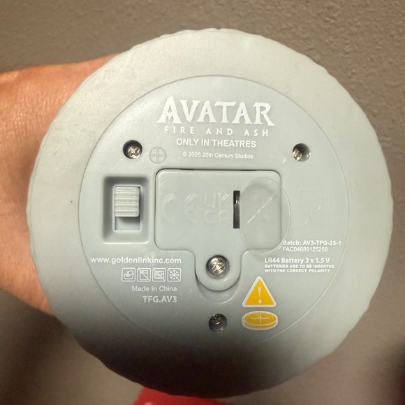 Avatar Fire & Ash Light Up Red Blue Tumbler Cups with Straws Regal Exclusive NEW - Picture 7 of 9